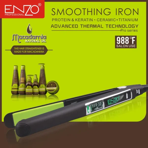 ENZO PROTEIN& KERATIN ADVANCED THERMAL TECHNOLOGY HAIR STRAIGHTENER